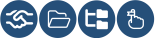 Customer – Job – – sub job – Task Icons Customer - Job - - sub job - Task Icons