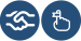 Customer and Task Icons Customer and Task Icons