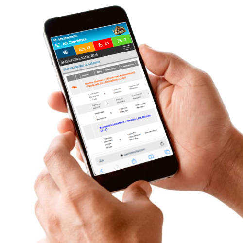 Dynamic Shopping Lists Mobile Phone Web